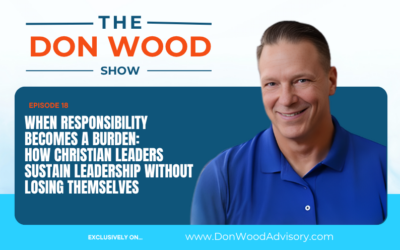  When Responsibility Becomes a Burden: How Christian Leaders Sustain Leadership Without Losing Themselves