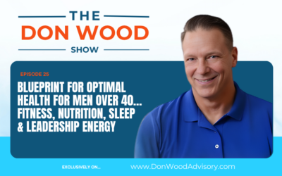 Blueprint for Optimal Health for Men Over 40… Fitness, Nutrition, Sleep & Leadership Energy