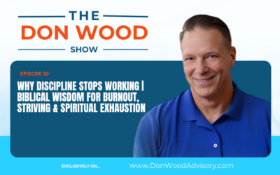 Why Discipline Stops Working | Biblical Wisdom for Burnout, Striving & Spiritual Exhaustion